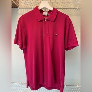 Brooks Brothers Slim Fit Men’s Performance Polo Red Large